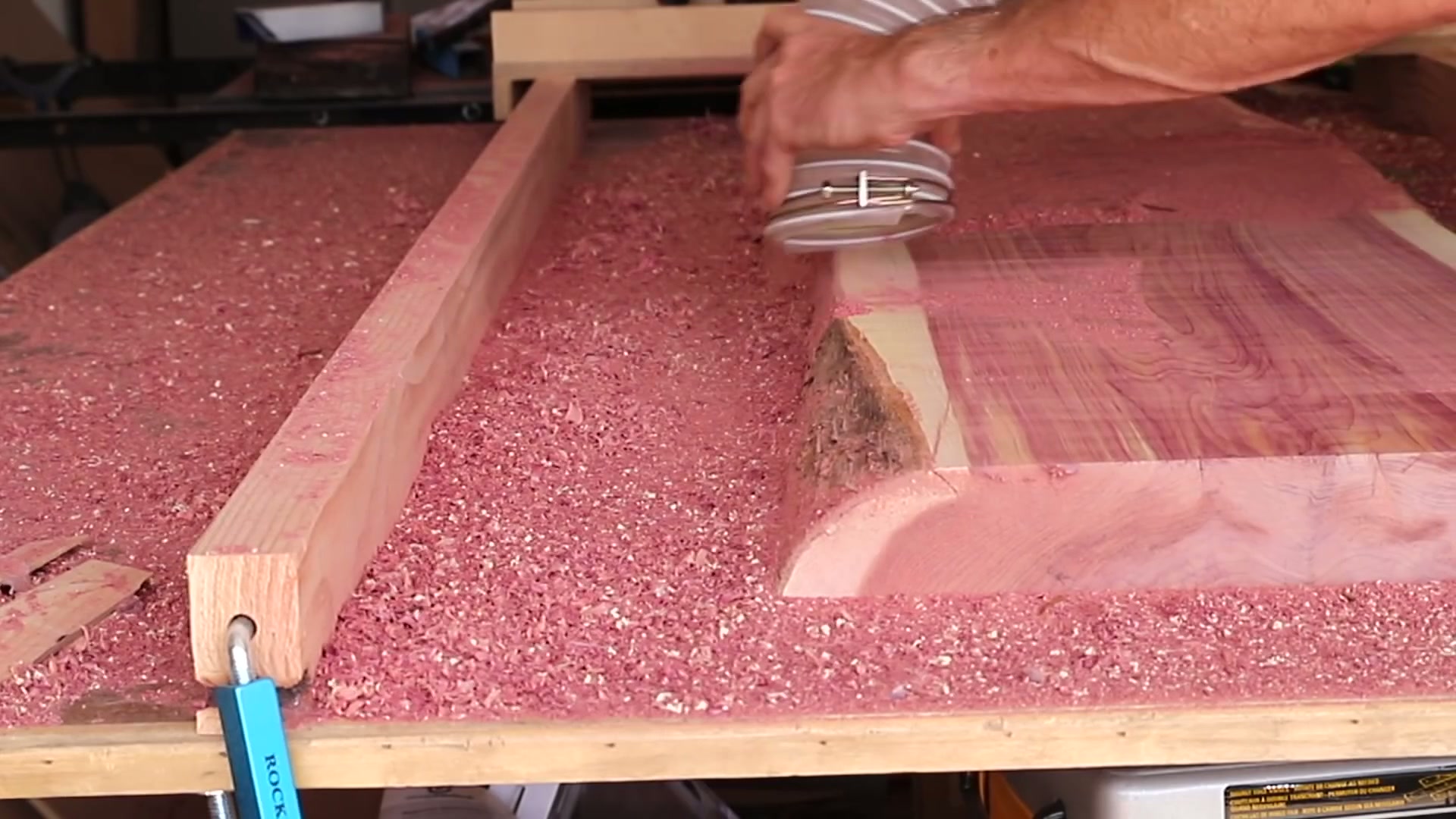 DIY live edge slab bench w/ steel legs | Easy welding project