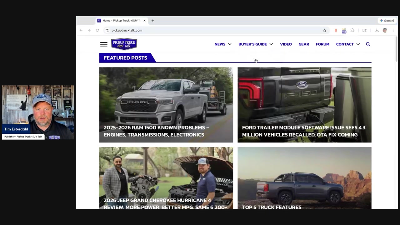 Buyer beware! 2025-2026 Ram 1500 known problems - engines, batteries