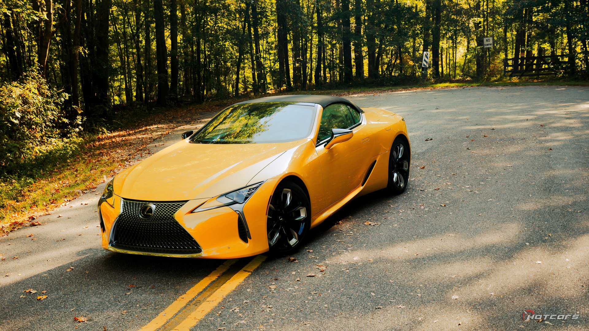 2025 Lexus LC 500 overhead front
