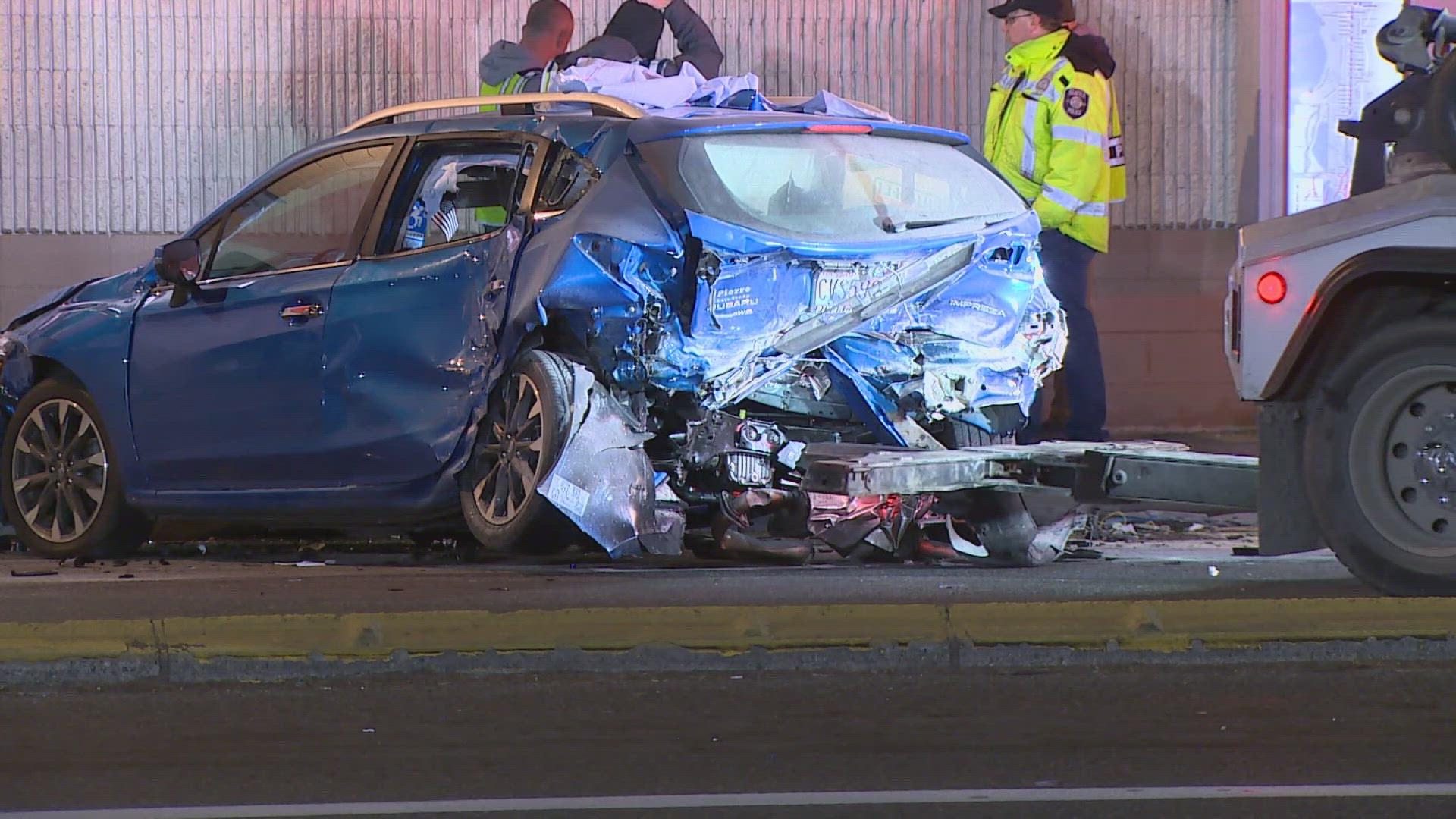 Breaking: Possible DUI crash sends three people to the hospital