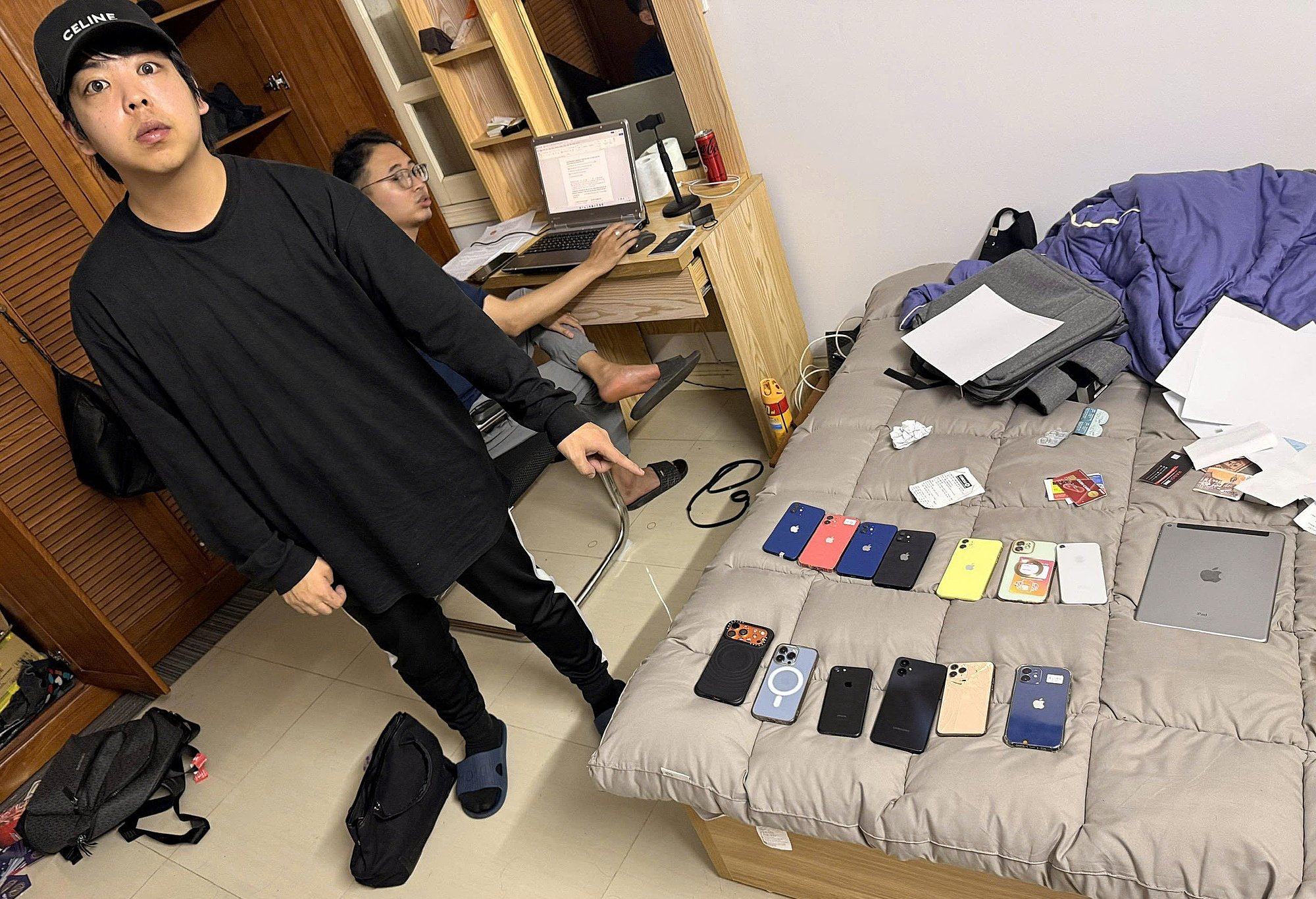 Nhóm nghi phạm lập 'cứ điểm' ở Hà Nội, giả danh cảnh sát Nhật Bản lừa đảo