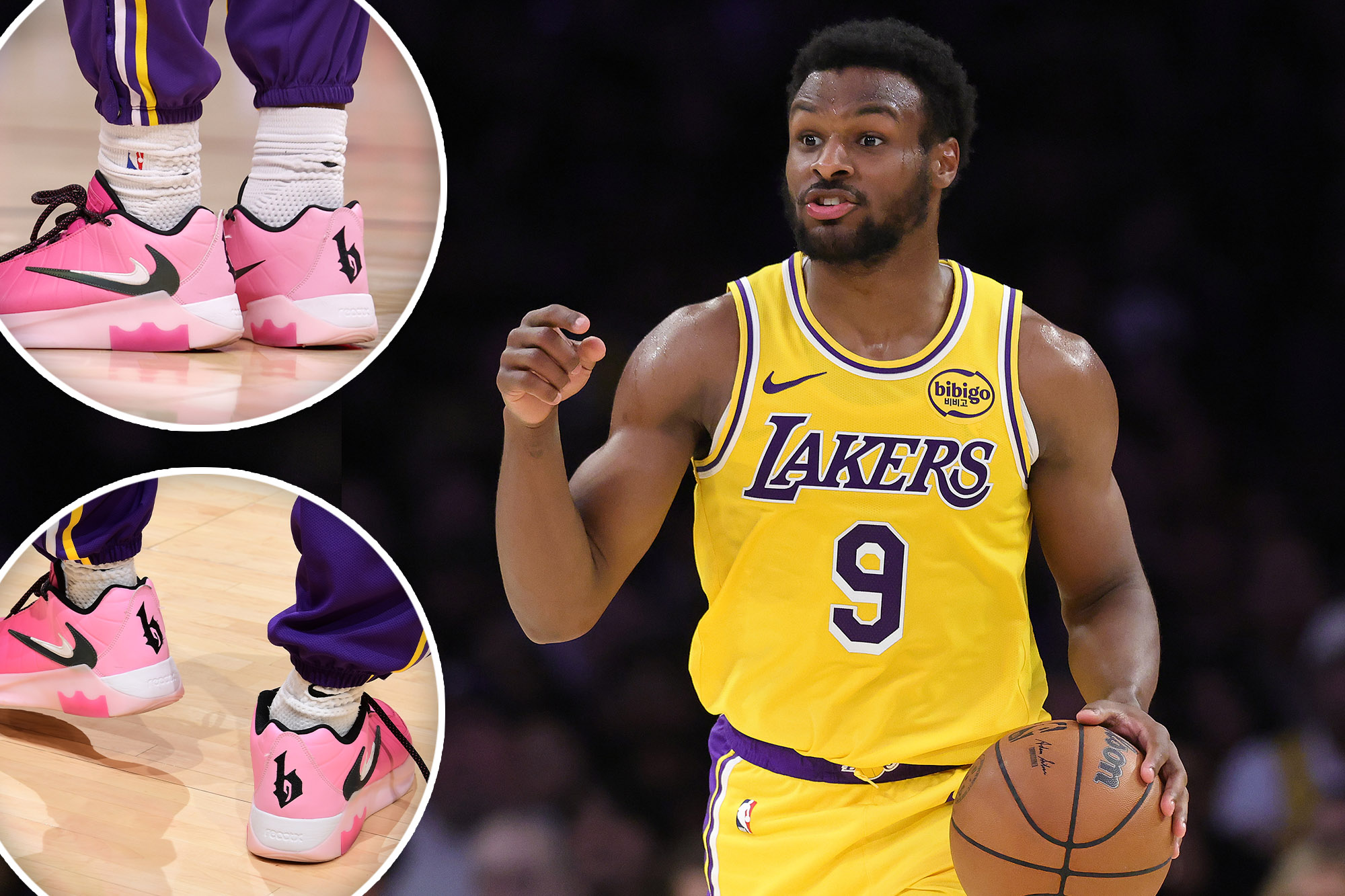 Nike’s trademark of Bronny James logo sparks debate on social media