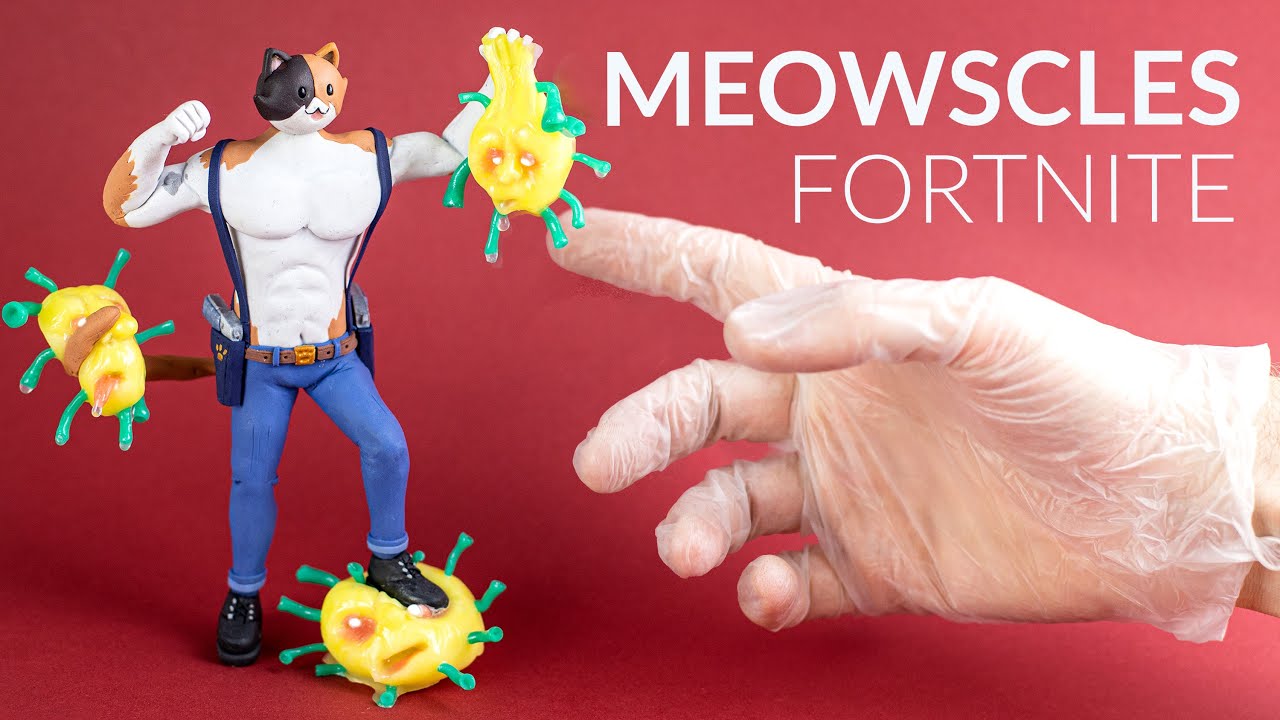 Gaming meets crafting: Meowscles edition