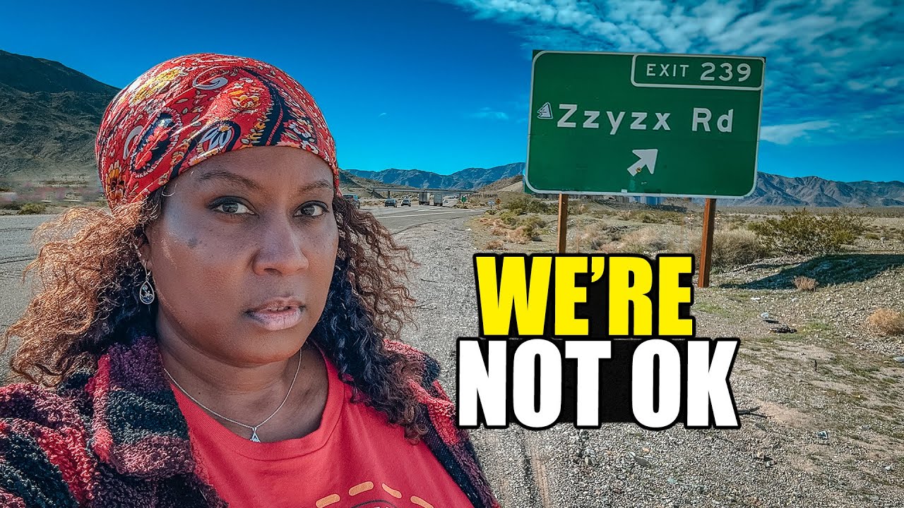 Something happened to us at the end of Zzyzx Road... never going back