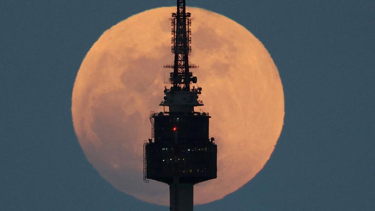 Lunar eclipse 2026: Blood moon graces skies across world. See visuals
