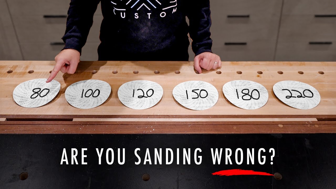 I discovered the secret to perfect sanding! 🛠️