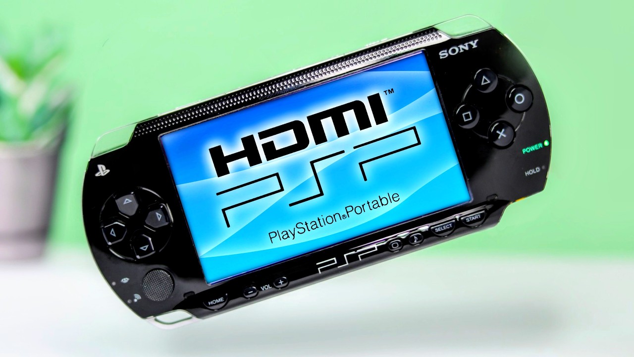 I finally gave my PSP an HDMI upgrade!