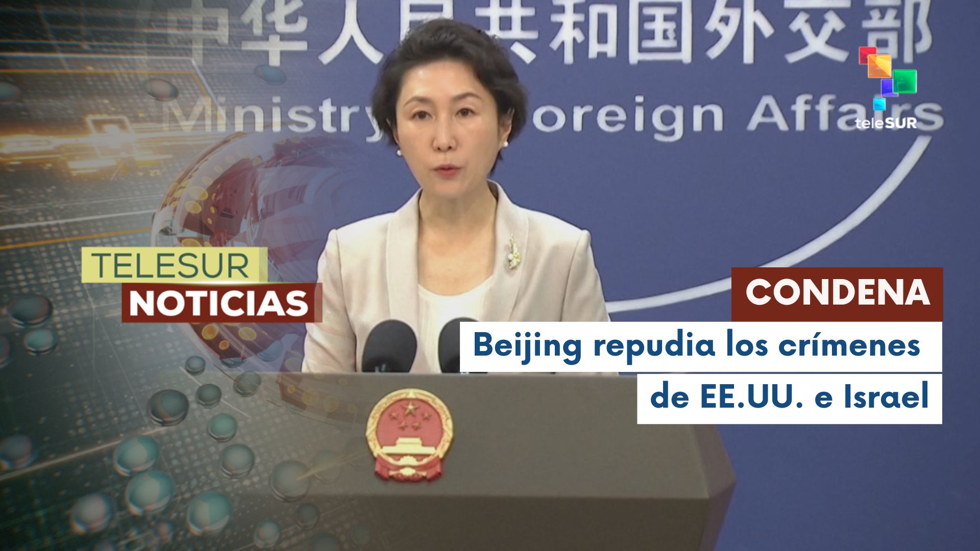 China reafirma derecho de Irán a defender su soberanía