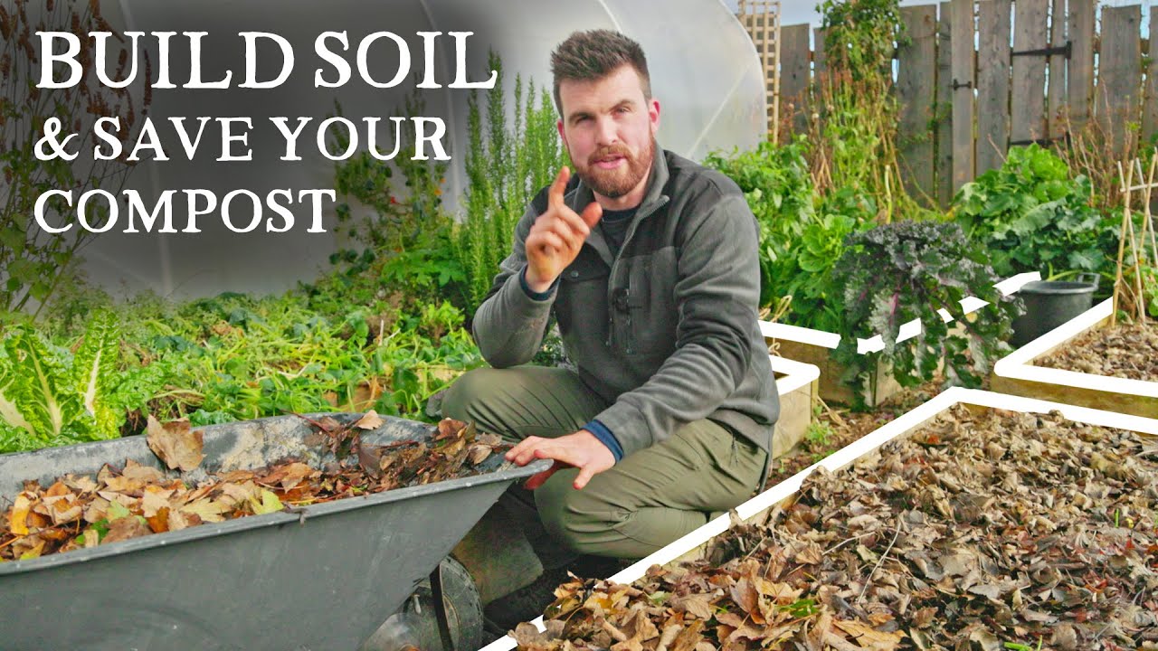 Preparing my garden beds for winter (without using compost)