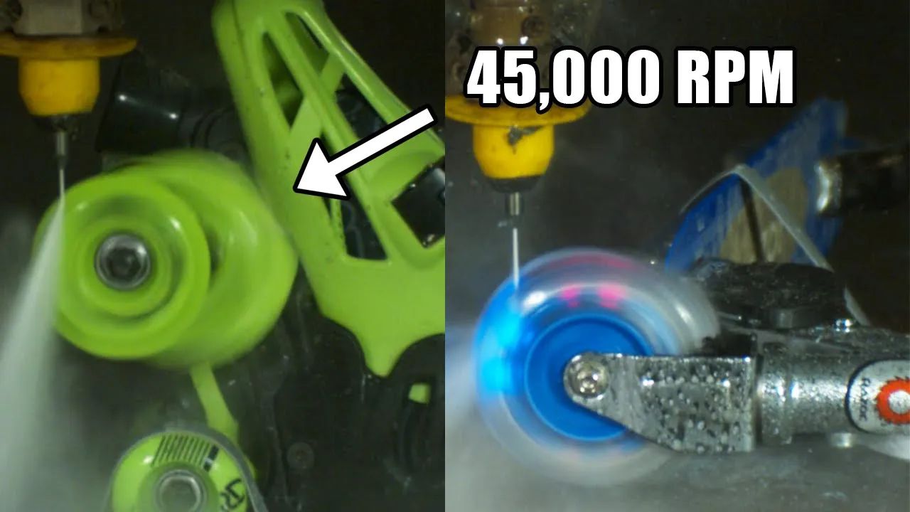 Watch A Wheel Explode At 45