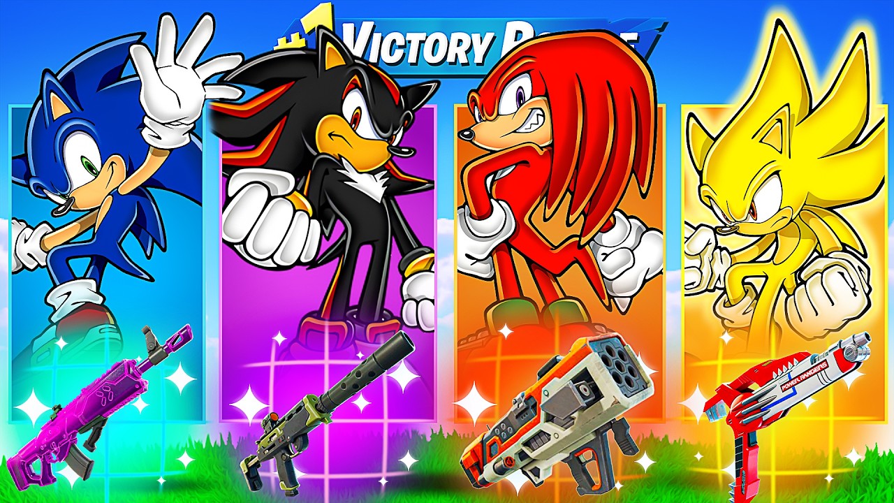 Fortnite’s random Sonic challenge… this got wild
