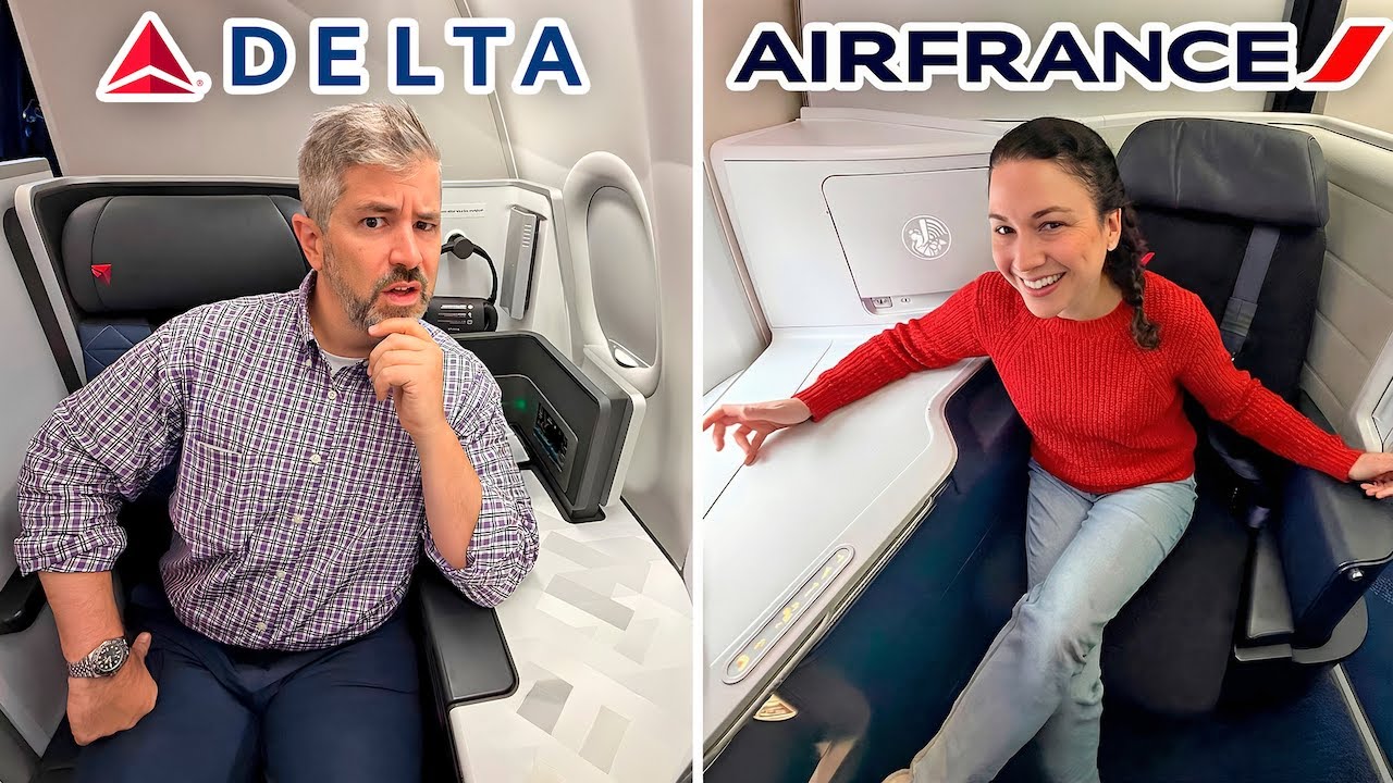 Is Delta's lounge better than Air France's?