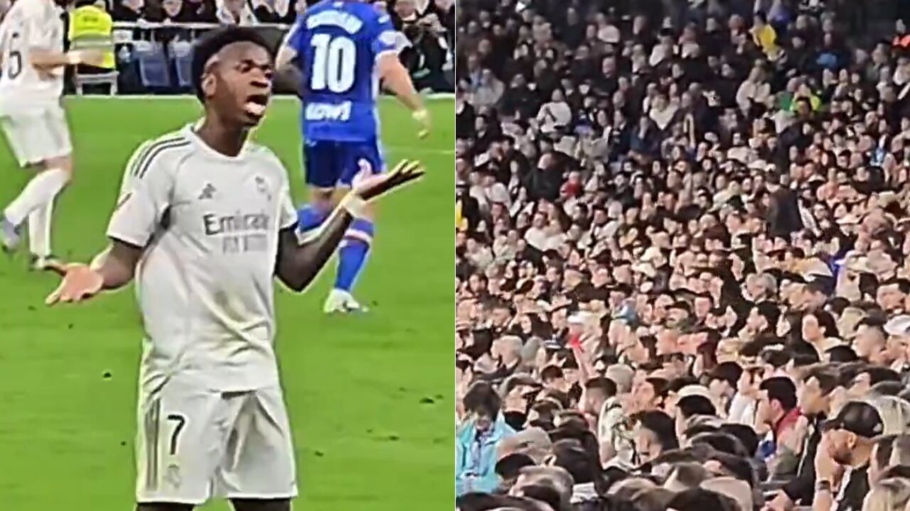La reacción de Vinícius en Real Madrid que indignó a hinchas: video es ...