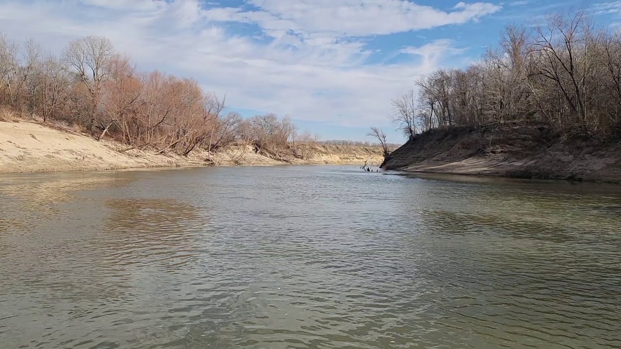 Exploring a remote river with big fish