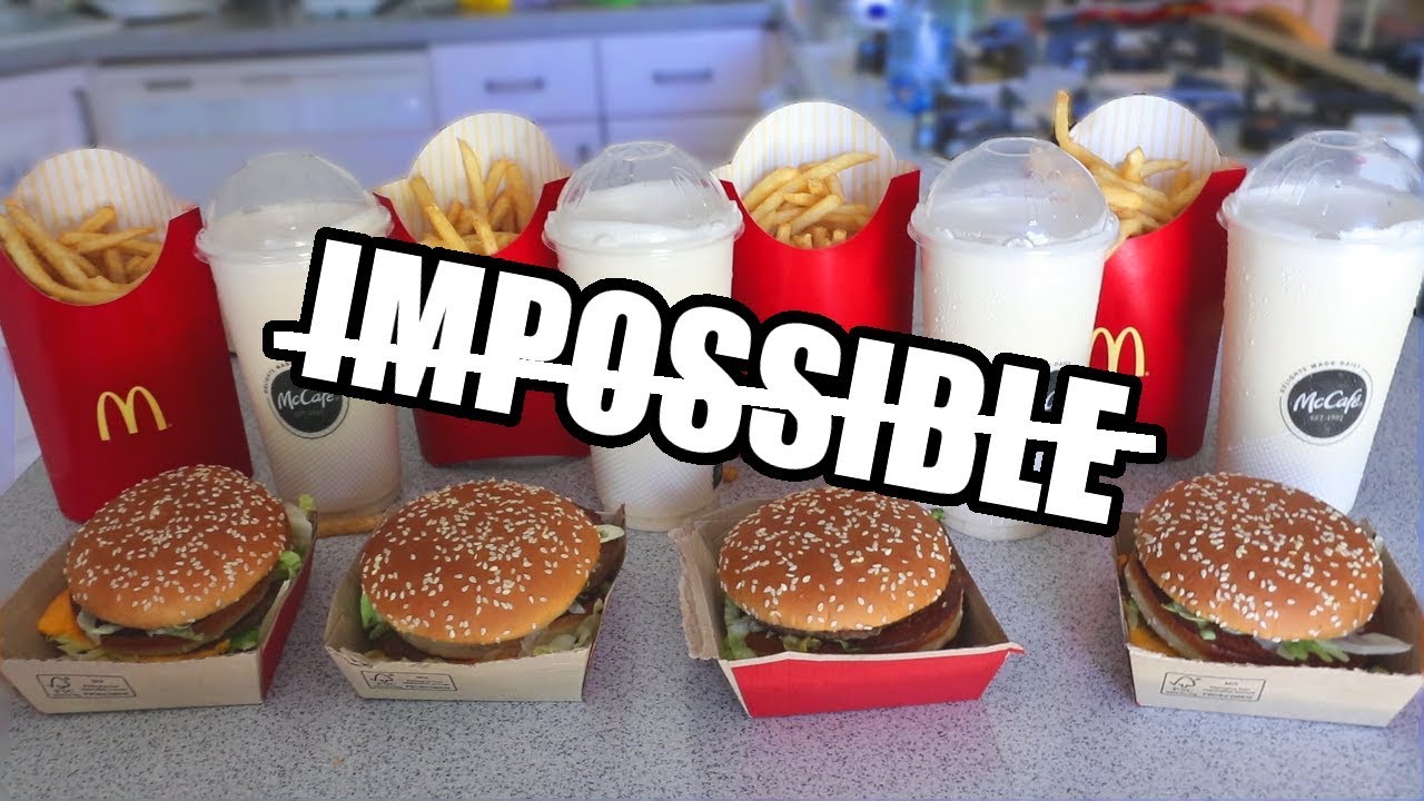 I tried the impossible Big Mac challenge!