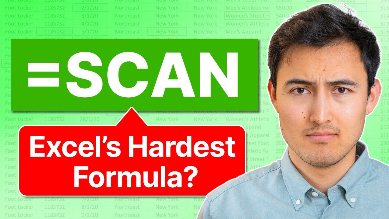 I mastered the SCAN function in Excel!📈
