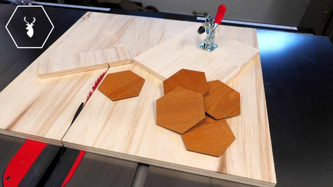 How to use a hexagon cutting jig