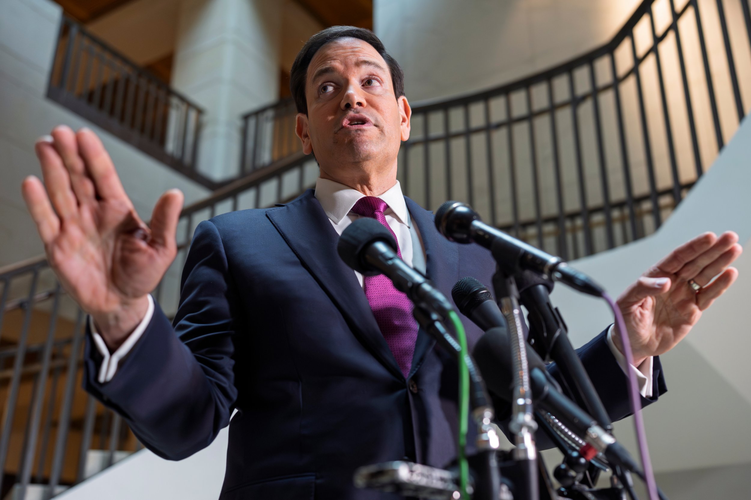 Marco Rubio says US followed Israel into attacking Iran – whose war is it?