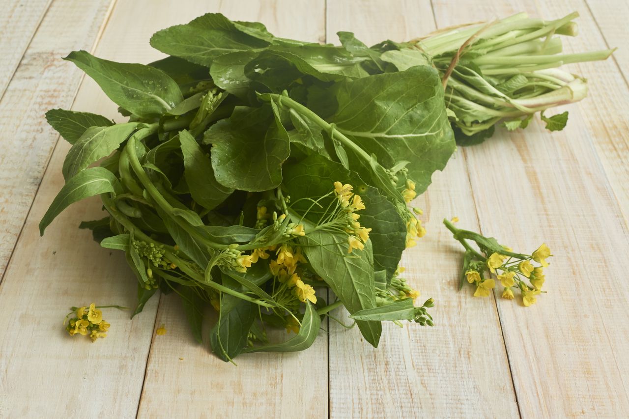 An image of mustard greens