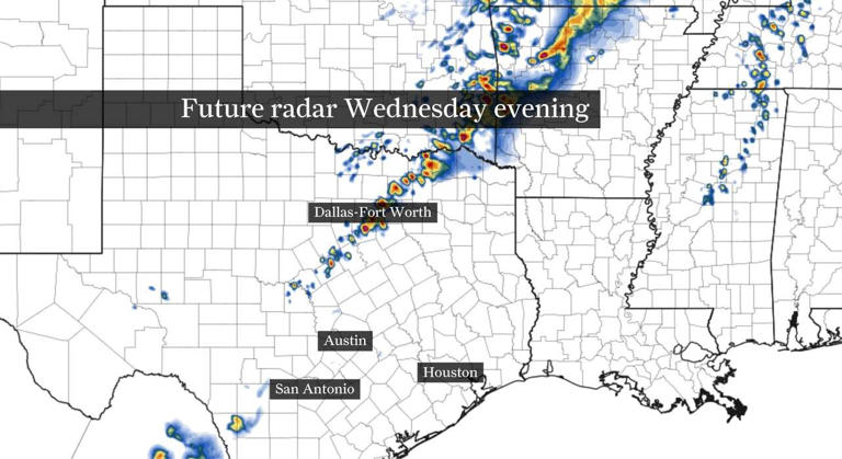 Severe storm threat in parts of Texas this week. Here's where hail ...