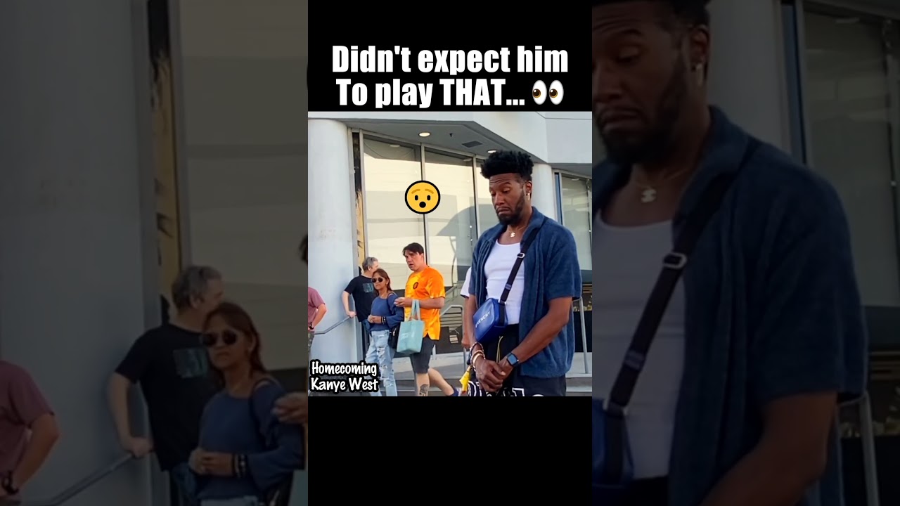 Caught off guard by his performance