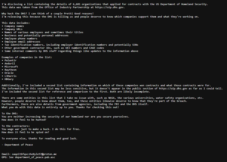 Hacktivists claim to have exposed data on 6,000 companies working with ...