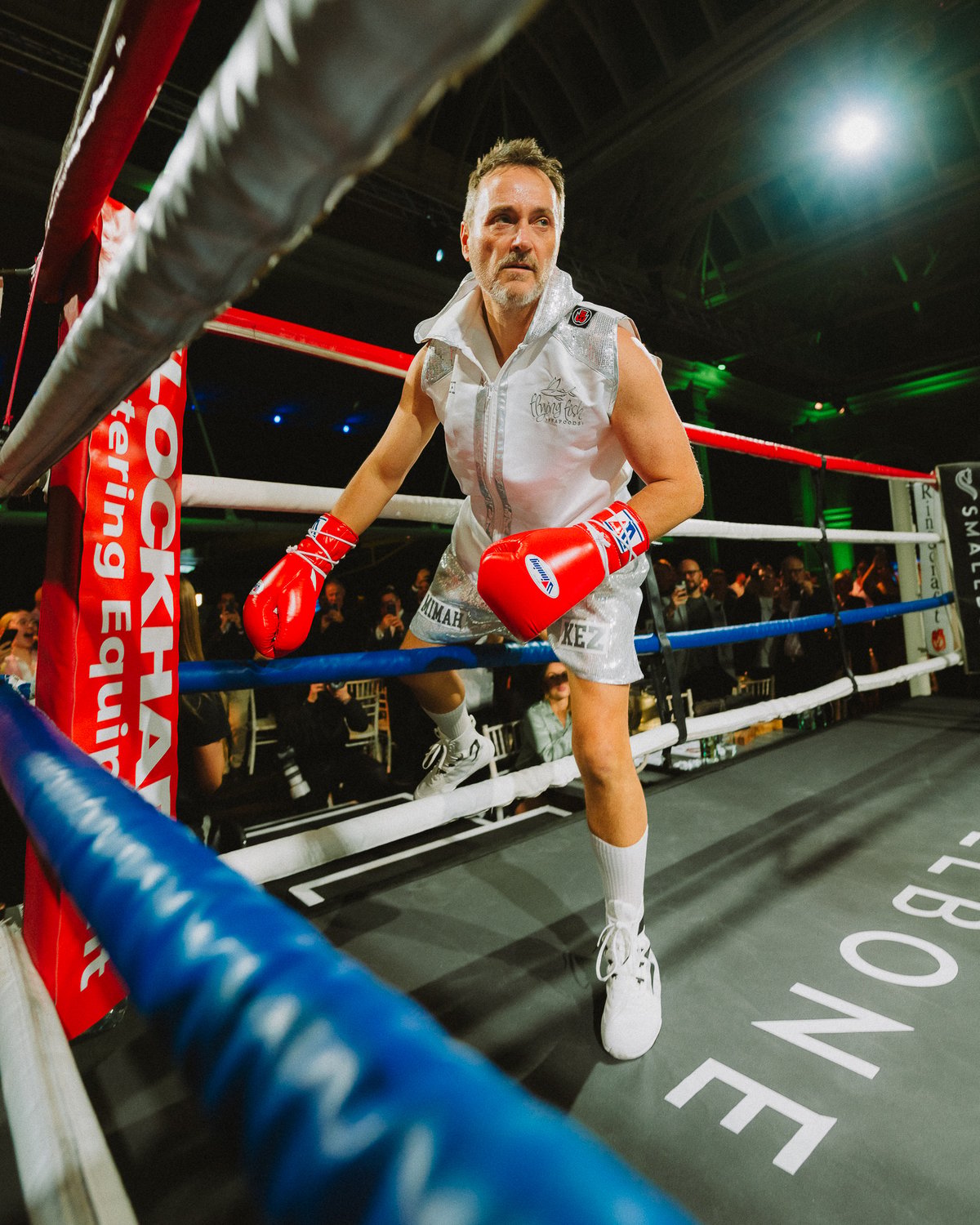 Eighteen top chefs held a massive boxing match in London last night