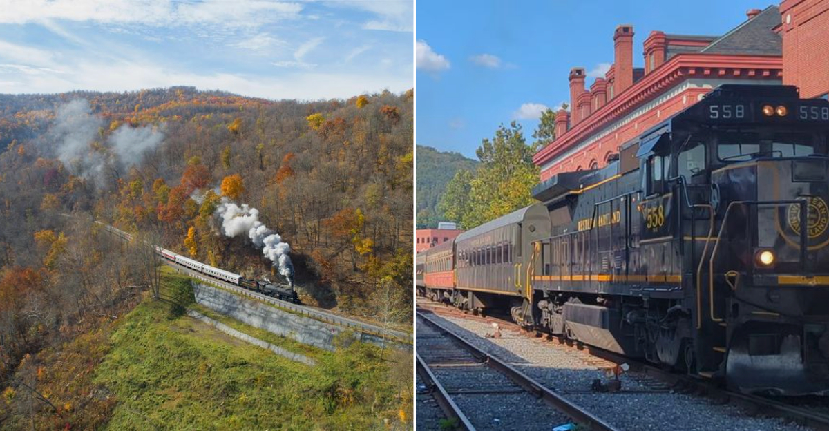 The mountain train in Maryland that turns a regular afternoon into a ...