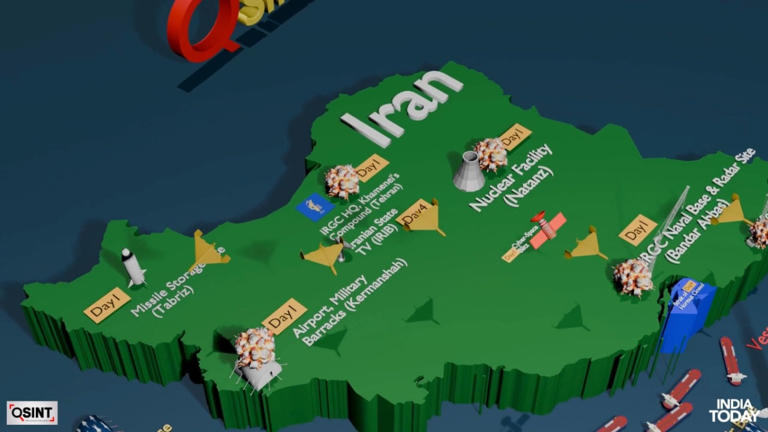 A verified account of losses in the first four days of the Iran war