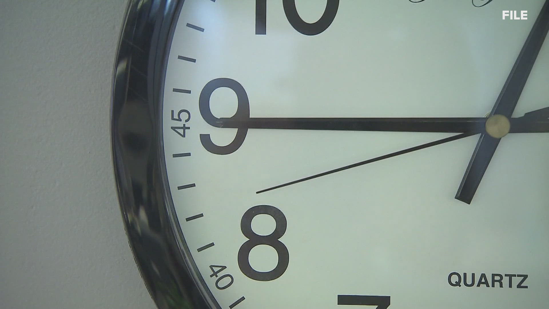 Daylight saving time starts this weekend