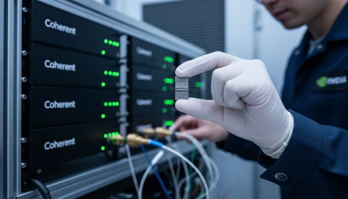 Nvidia inyecta $4,000 MDD en redes ópticas para data centers de IA