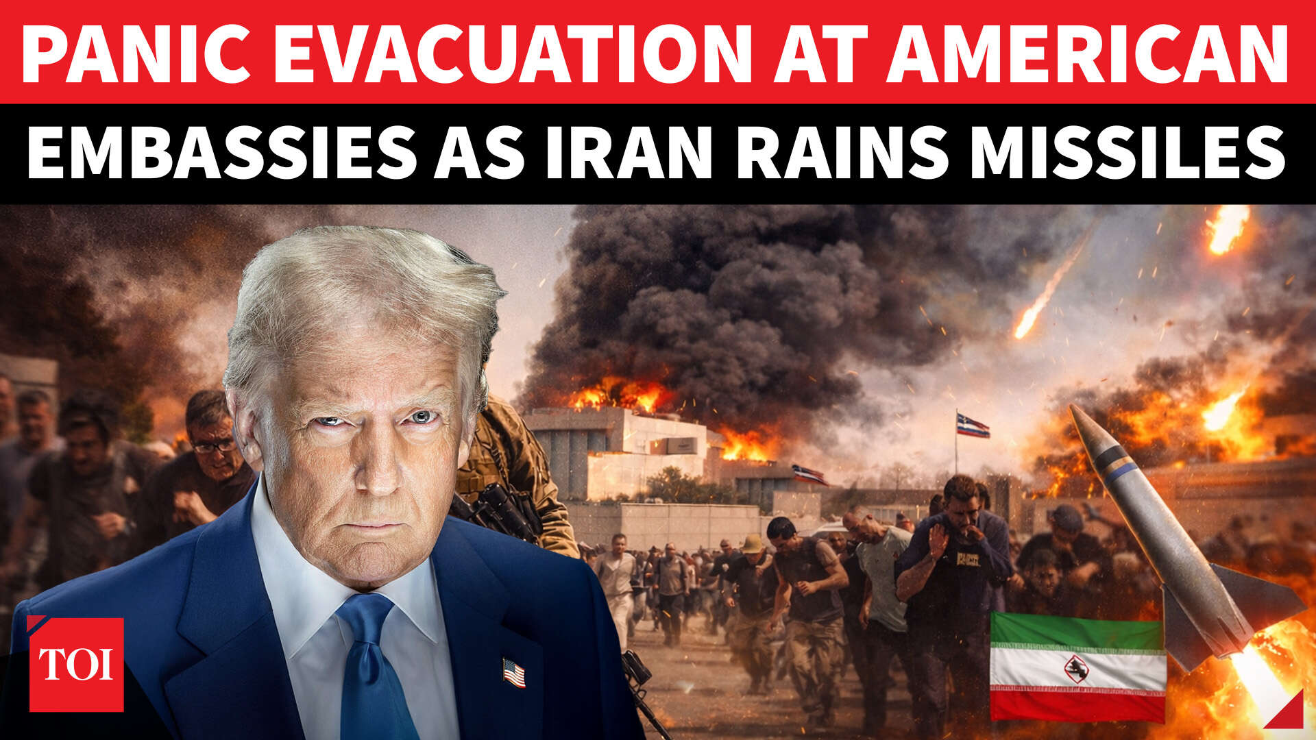 Iran war: US embassies evacuate as Tehran strikes, Riyadh blast rocks ...