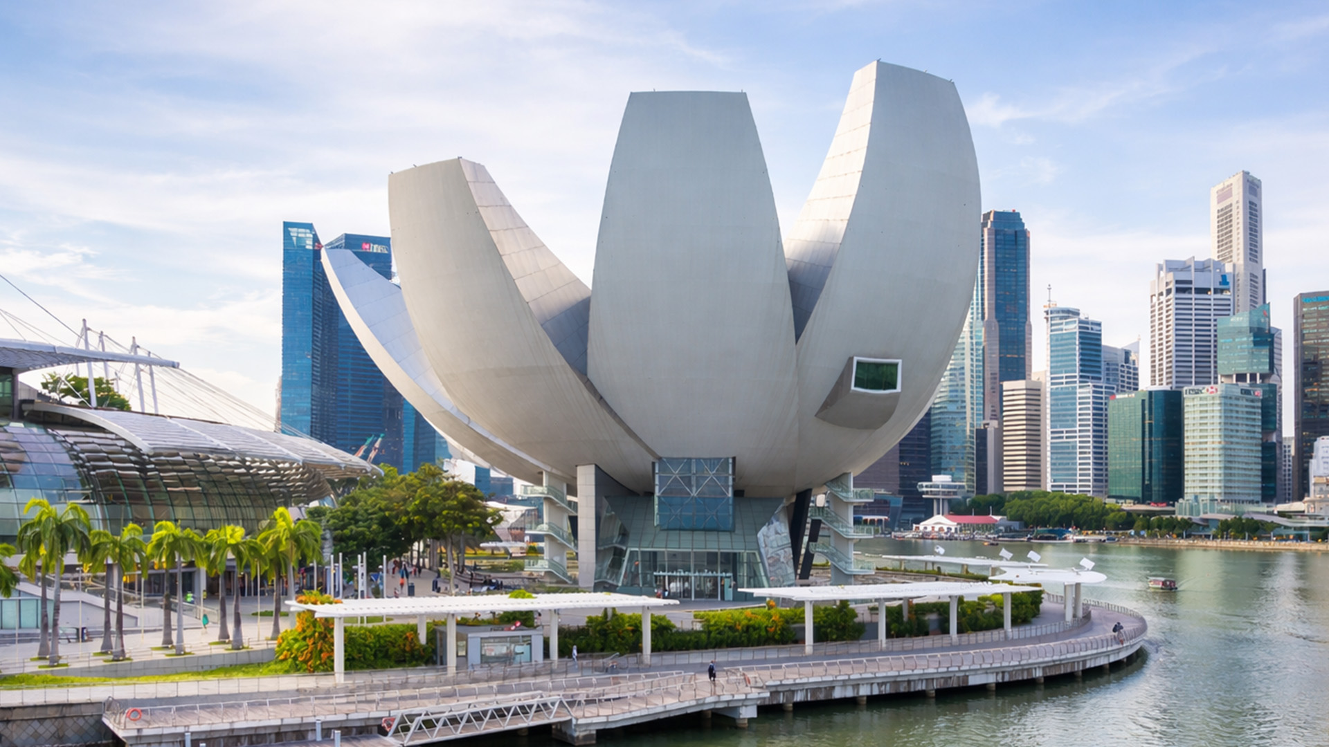 Why is this building shaped like a flower?
