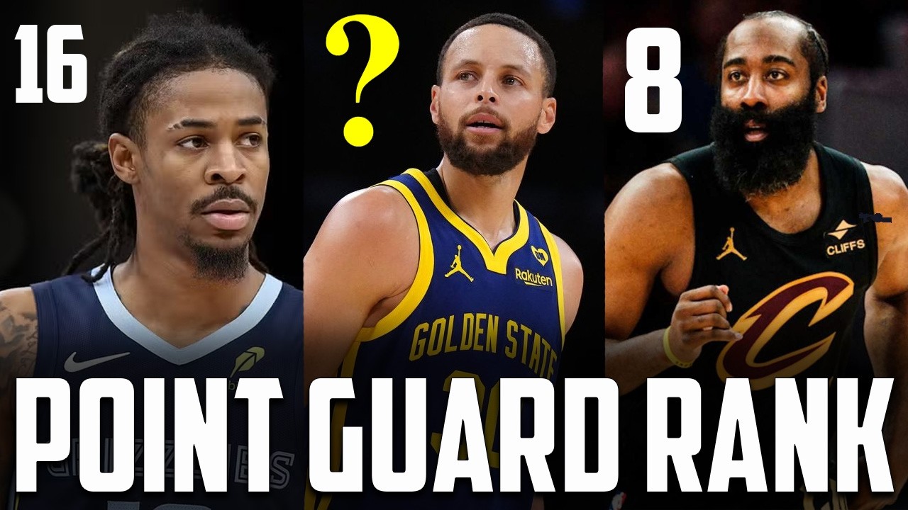 Ranking every starting point guard from all 30 NBA teams!