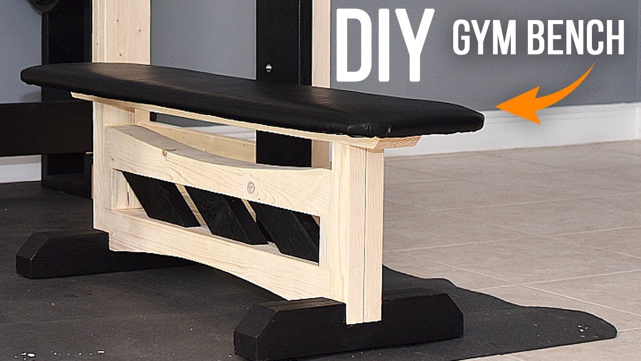 Je construis un banc de musculation maison 💪