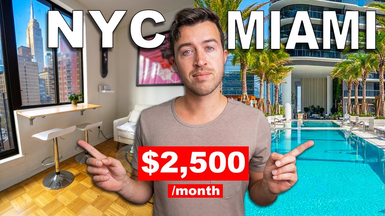 What $2,500/month gets in NYC vs Miami