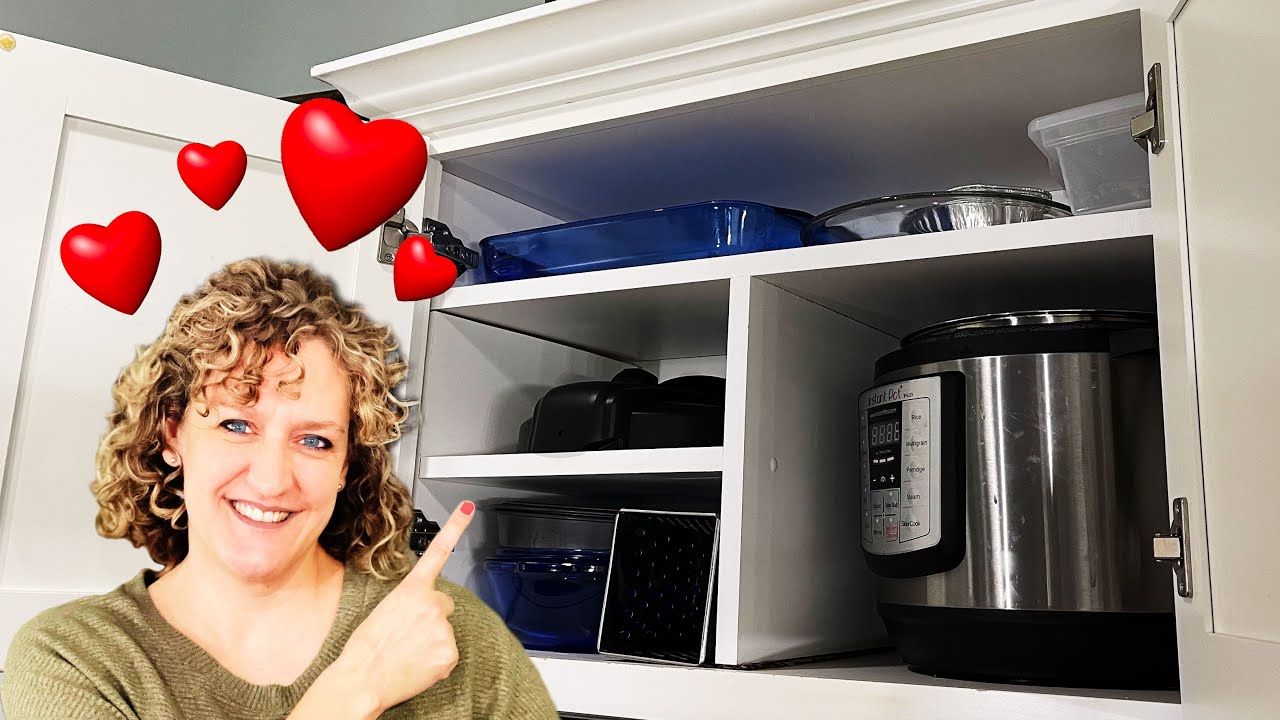 I organized my kitchen cabinets in hours! 🔧