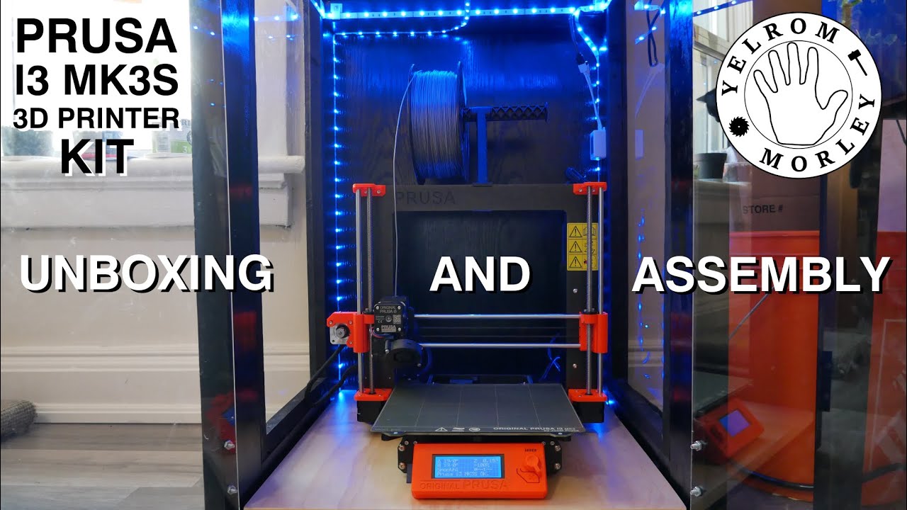 Building the Prusa i3 MK3S 3D printer kit!