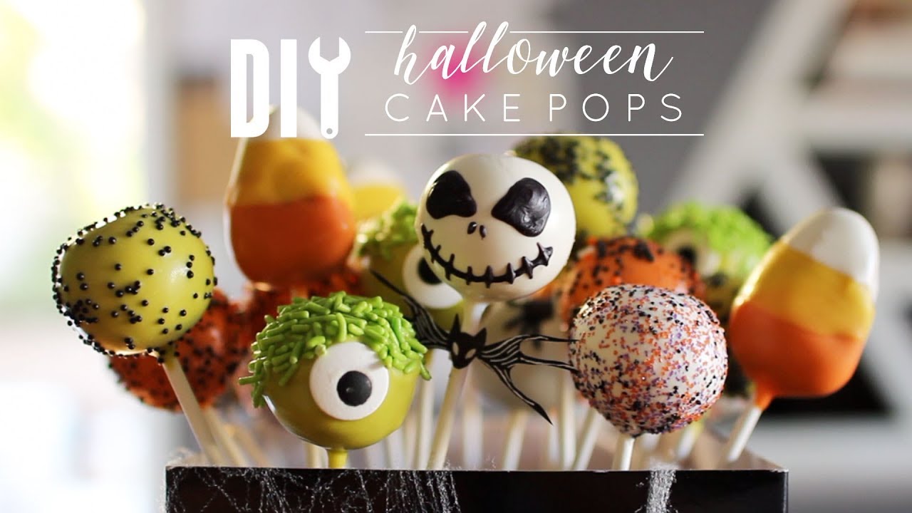 I created spooky Halloween cake pops!
