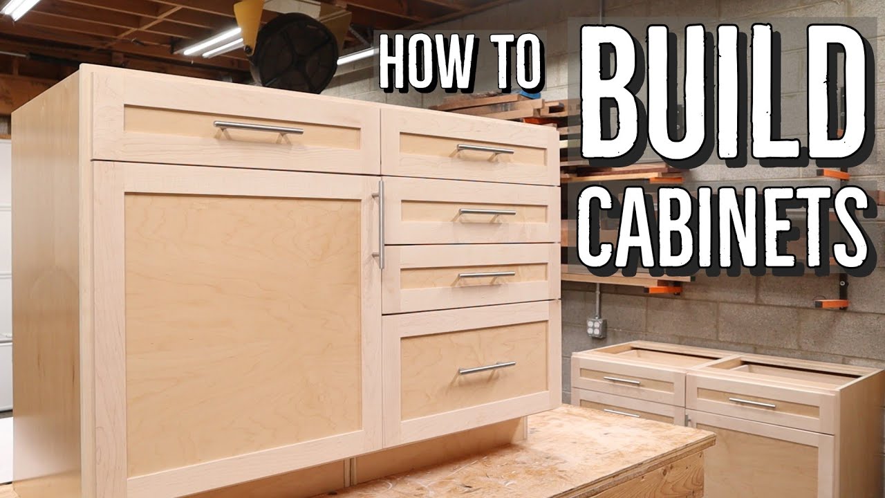 How to build cabinets