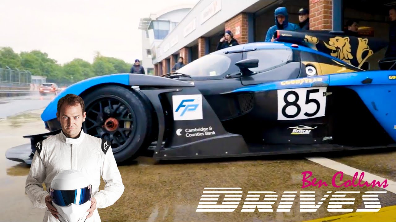 I’m driving the Praga R1 in the rain! 🌧️