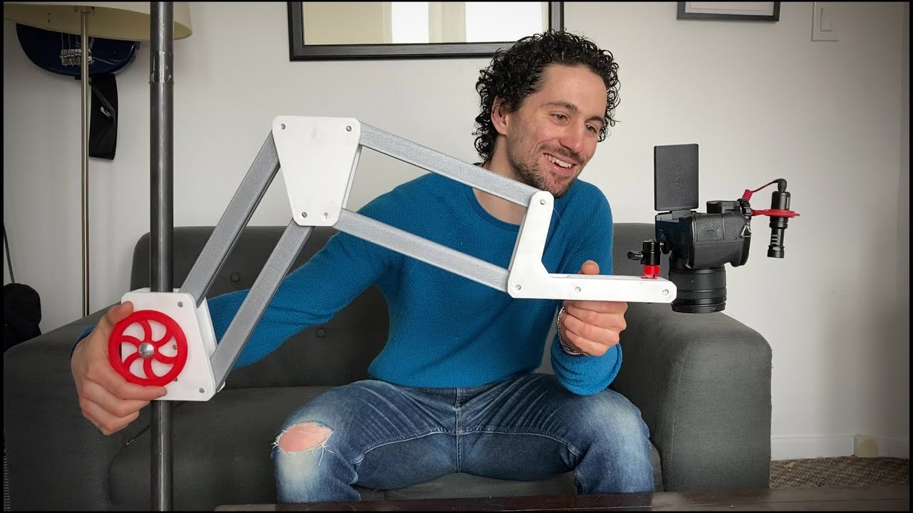 I designed this 3D printed camera arm!