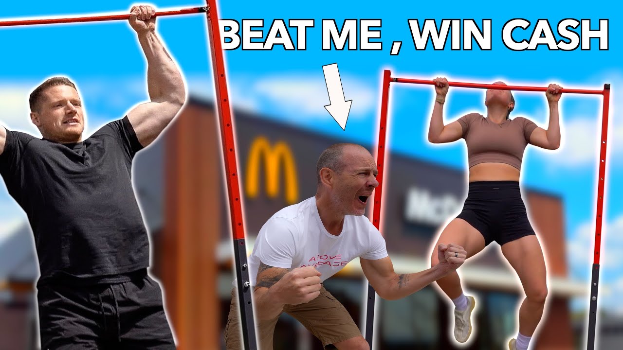 Asking people to do 2 pull-ups (gym vs McDonald’s)