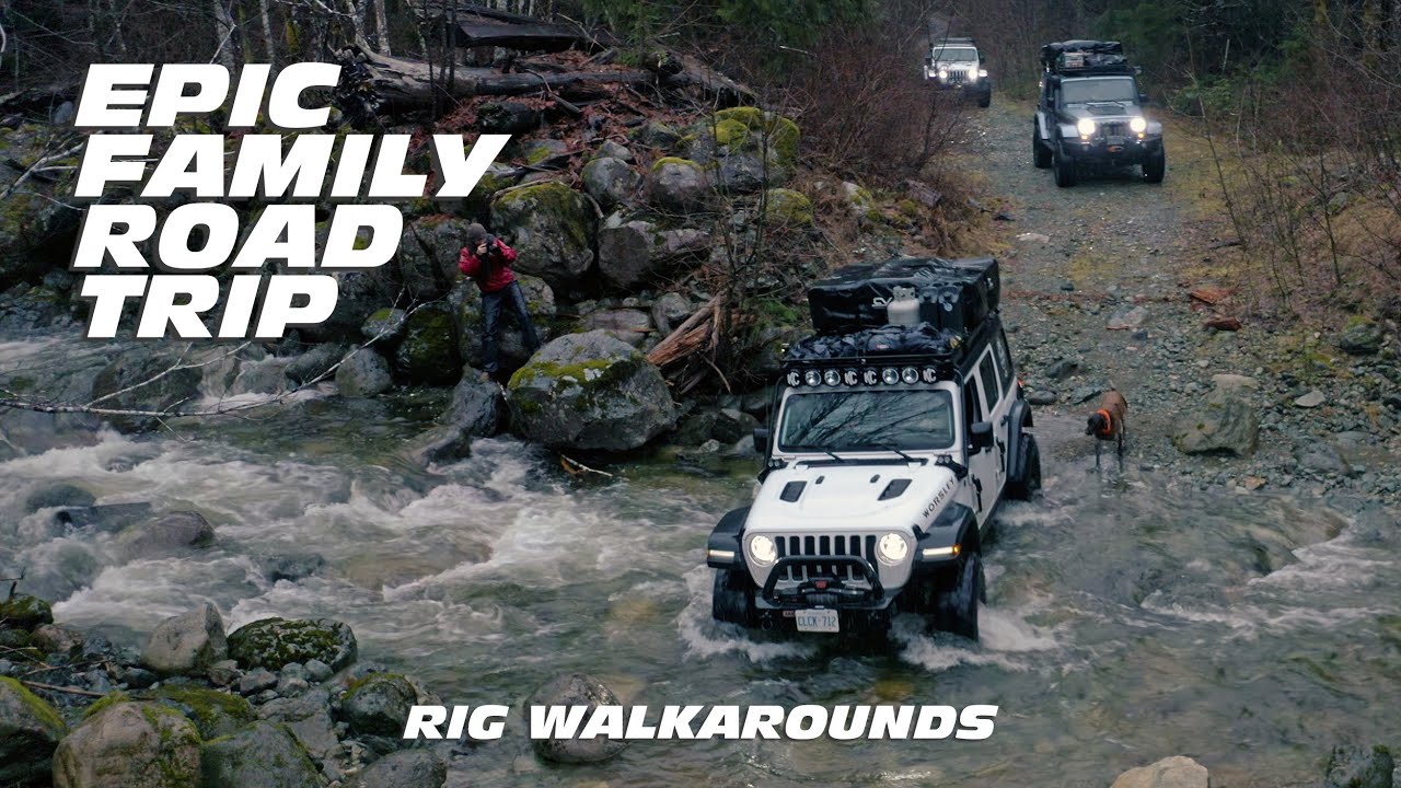Rig walkarounds: Family road trip adventures
