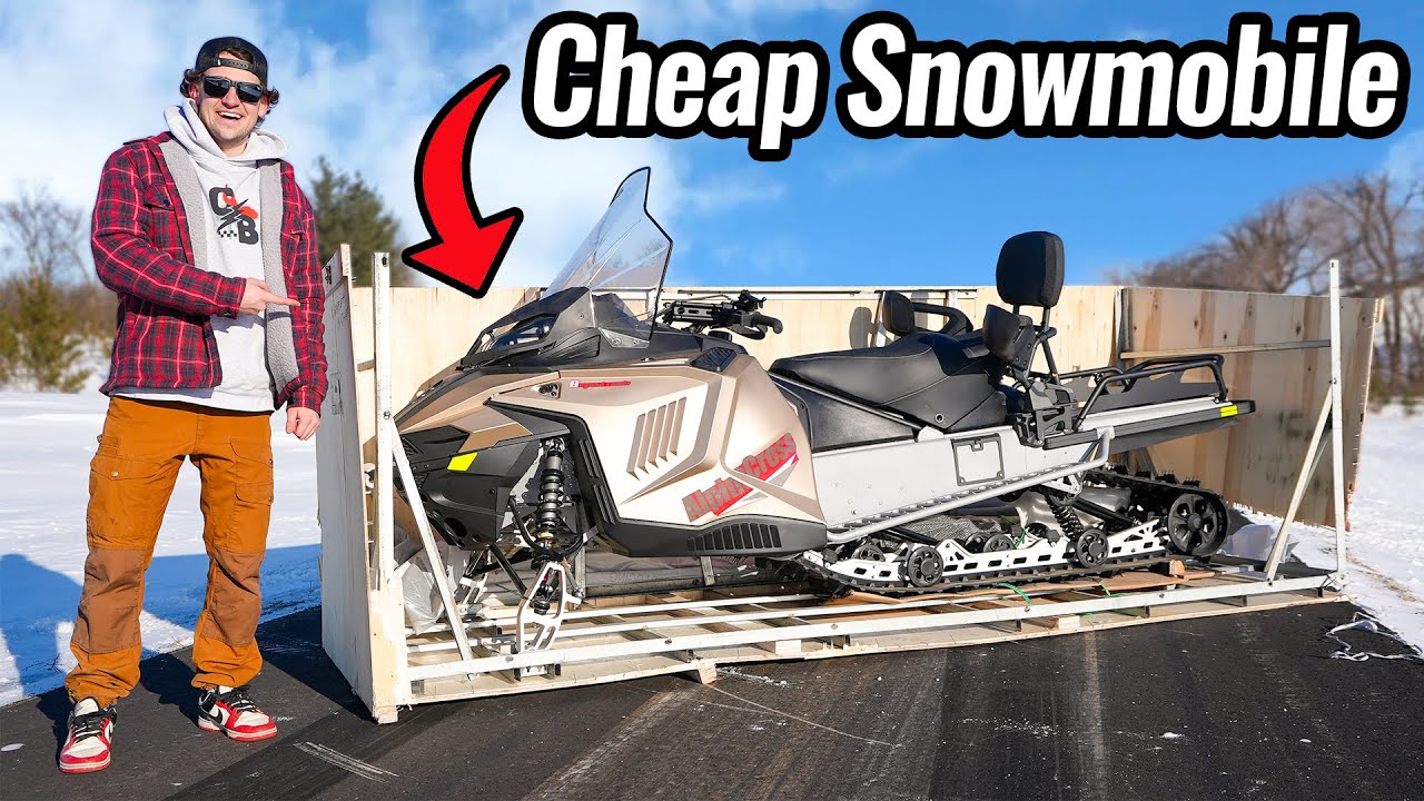 Temu snowmobile testing!💥