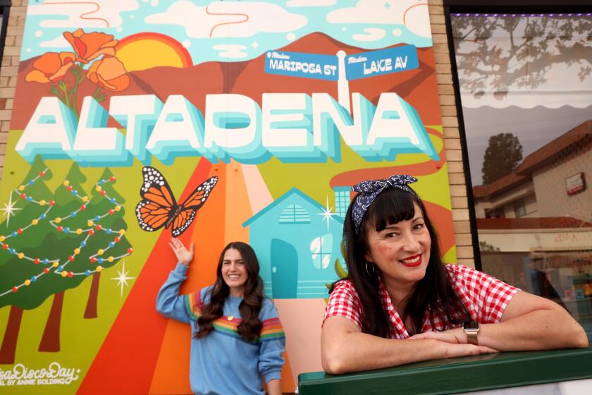 How a mural of Altadena became a symbol of resilience for one small ...