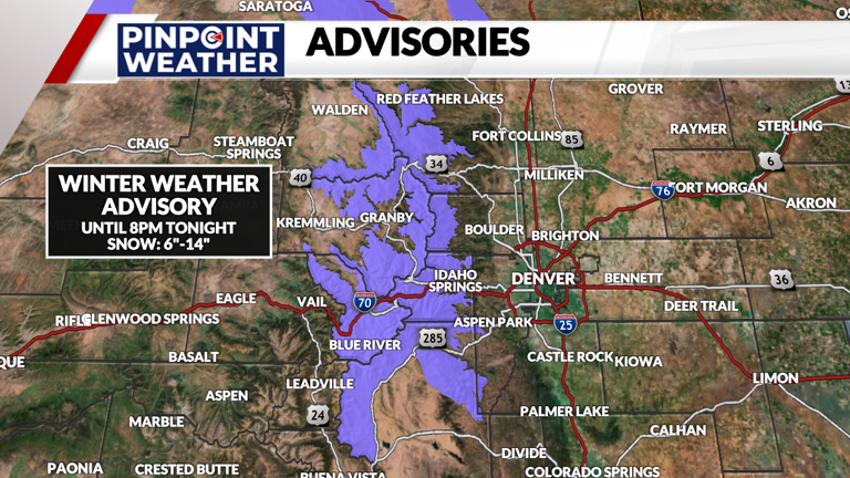 Denver weather: Scattered showers and cooler temperatures