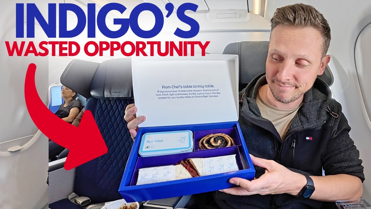 I tried IndiGo's new business class ️(02)