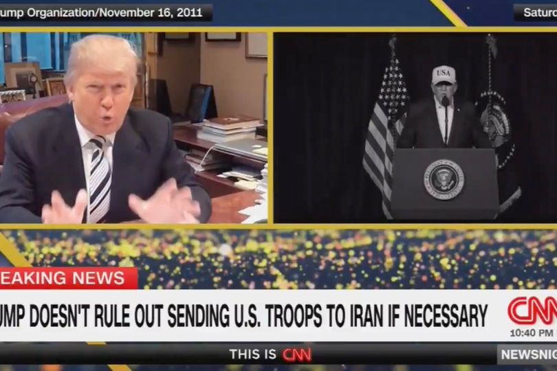 CNN airs humiliating blow to Donald Trump with montage of his ...