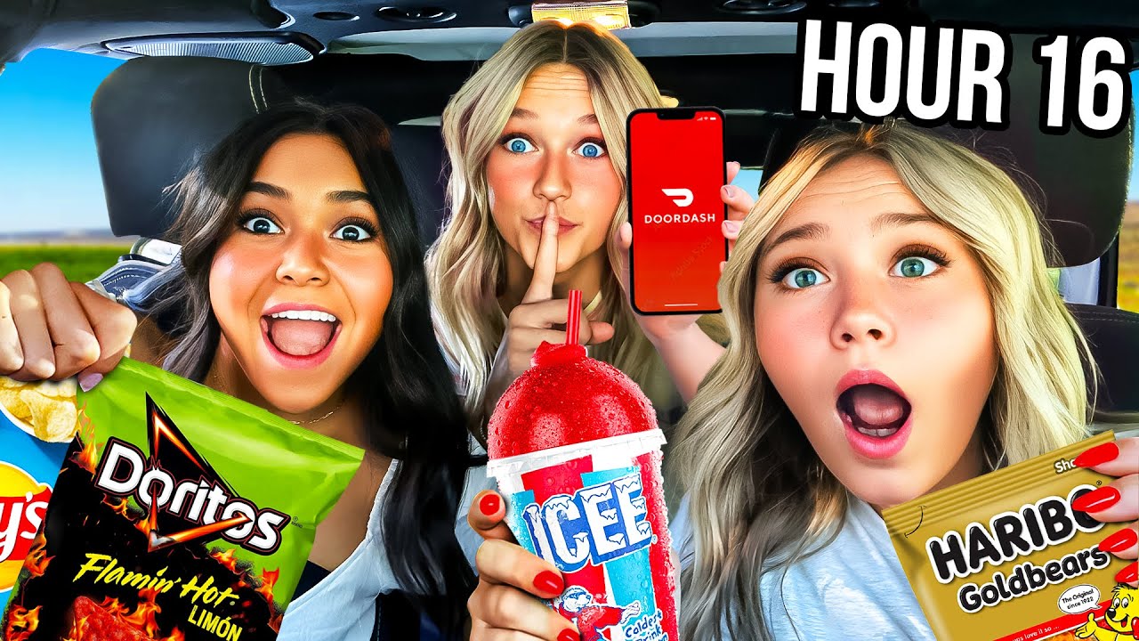 We only had gas station food for a day!